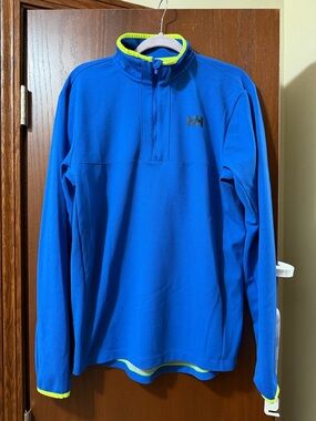 Helly Hansen Royal Blue Pullover with Black Logo